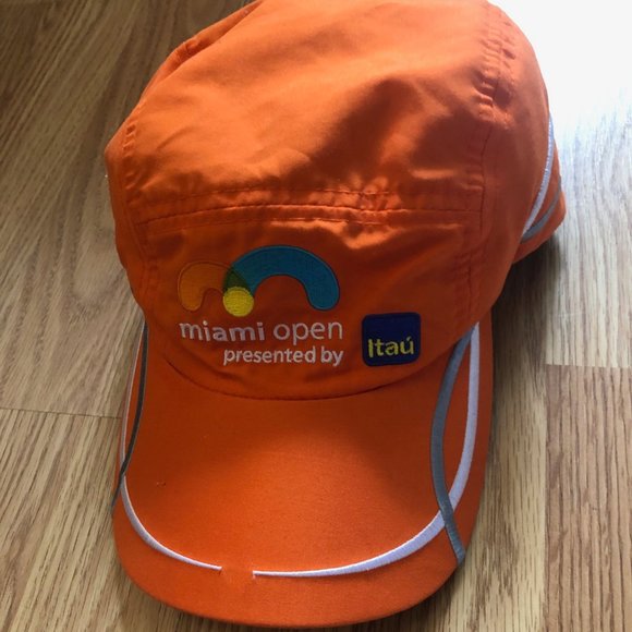 MIAMI OPEN TENNIS ITAU 2016 Hat Cap 100% Polyester - Picture 1 of 3